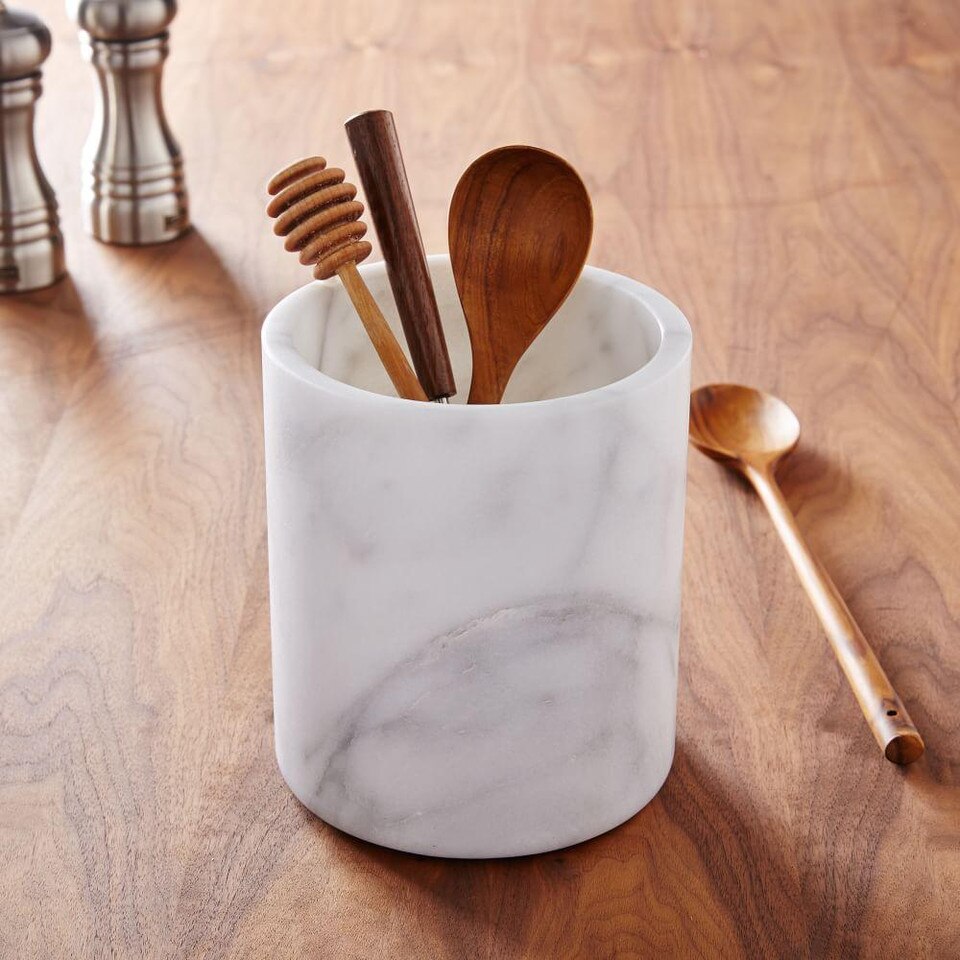 Marble Kitchen Utensil Holder West Elm Australia